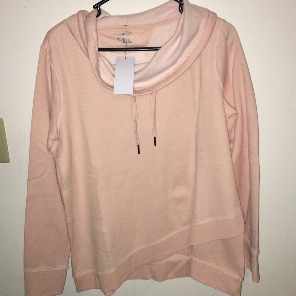 Pink Calvin Klein sweater